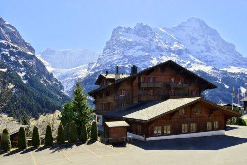 Hotel Gletschertal Grindelwald Eksteriør billede
